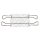 Accessory set front disc brake pad, two-piece MAPCO for FORD FIESTA III