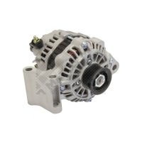 Generator with V-ribbed belt pulley 49mm MAPCO for FORD...