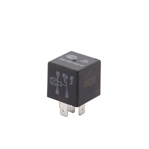 Relay Operating Current 24 V 5-pole HELLA IAM-Expertise suitable for e.g. DAF