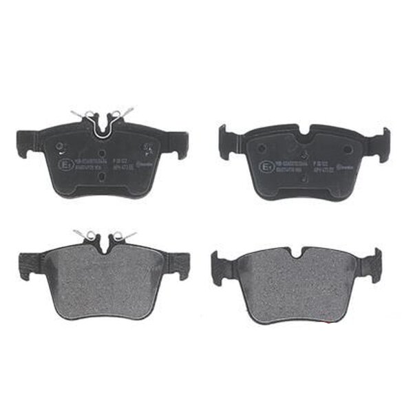 Brake pad set disc brake 16 mm BREMBO for MERCEDES-BENZ C-CLASS and others