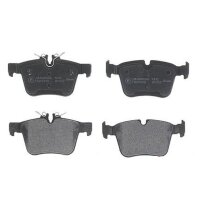Brake pad set disc brake 16 mm BREMBO for MERCEDES-BENZ...