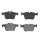 Brake pad set disc brake 16 mm BREMBO for MERCEDES-BENZ C-CLASS and others