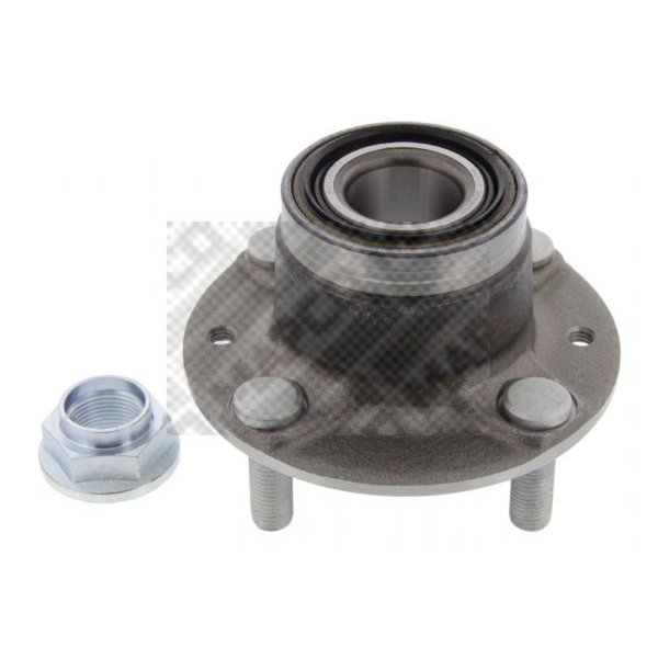 Radlagersatz hinten mit Radnabe MAPCO für MAZDA 323 C IV
