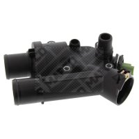 Coolant thermostat with seal MAPCO for PEUGEOT 407