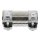 Pipe connector exhaust system 125mm MAPCO for AUDI A6 C5 Avant