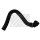Lower radiator hose MAPCO for FIAT PUNTO