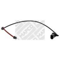 Warning contact brake pad wear front 443.3mm MAPCO for...