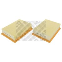 Air filter 186mm two-piece MAPCO for VW POLO