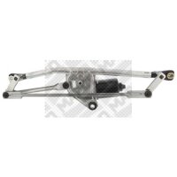 Front wiper linkage with electric motor MAPCO for FIAT QUBO