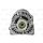 Generator 57mm with V-ribbed belt pulley VALEO for VW GOLF IV