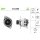 Generator 83mm with V-ribbed belt pulley VALEO 444455