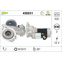 Starter 2kW flange 83mm VALEO for NISSAN SUNNY III