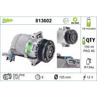 Air conditioning compressor 109mm with PAG compressor oil...