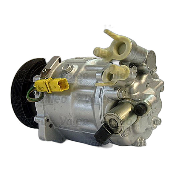 Klimakompressor 12 V R 134a Ø 124 mm VALEO passend für u.a. CITROËN C5