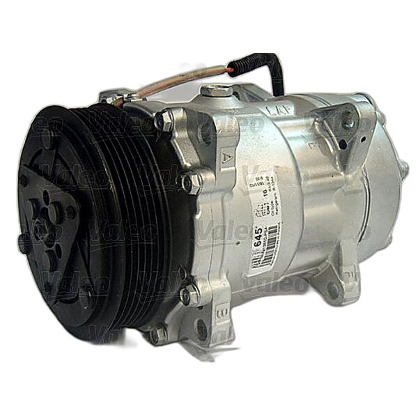 Klimakompressor 12 V R 134a Ø 123 mm VALEO für u.a. CITROËN JUMPY
