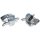 Brake caliper front axle left grip saddle Ø 57 mm FTE for e.g. NISSAN QASHQAI