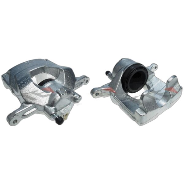 Brake caliper front axle left Ø 60 mm cast iron grey FTE for e.g. OPEL ASTRA