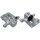 Brake caliper rear axle right grip saddle Ø 34 mm FTE for e.g. TOYOTA COROLLA