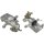Brake caliper rear axle right parking brake Ø 34 mm FTE for e.g. NISSAN SUNNY