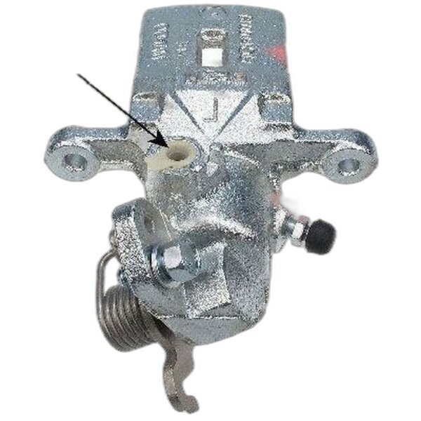 Brake caliper rear axle right parking brake Ø 34 mm FTE for e.g. KIA CERATO