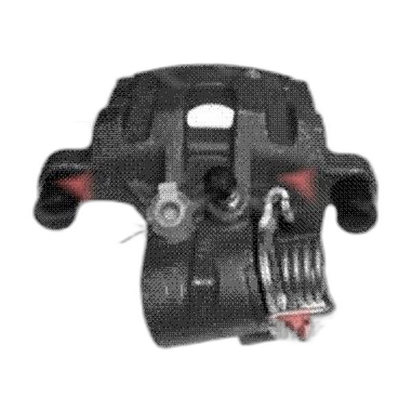 Brake caliper rear axle left parking brake Ø 36 mm FTE for e.g. FORD TRANSIT