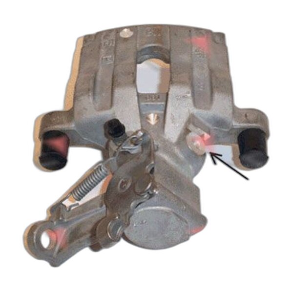 Brake caliper rear axle right parking brake Ø 38 mm FTE for e.g. SAAB 9-3