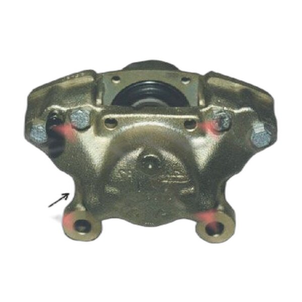Brake caliper rear axle right fixed caliper Ø 38 mm FTE for e.g. VOLVO S70