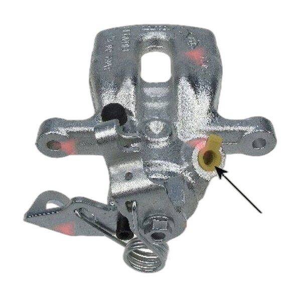 Brake caliper rear axle right parking brake Ø 38 mm FTE for e.g. RENAULT KANGOO