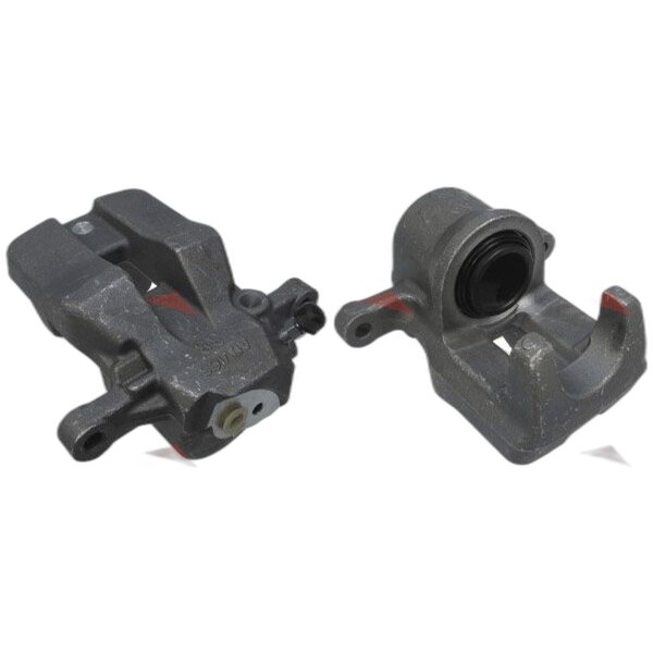 Bremssattel HA links Faustsattel Ø 38 mm Aluminium grau FTE für u.a. TOYOTA RAV