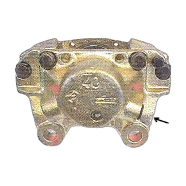 Brake caliper rear axle left fixed 2 piston Ø 40 mm FTE for e.g. OPEL OMEGA
