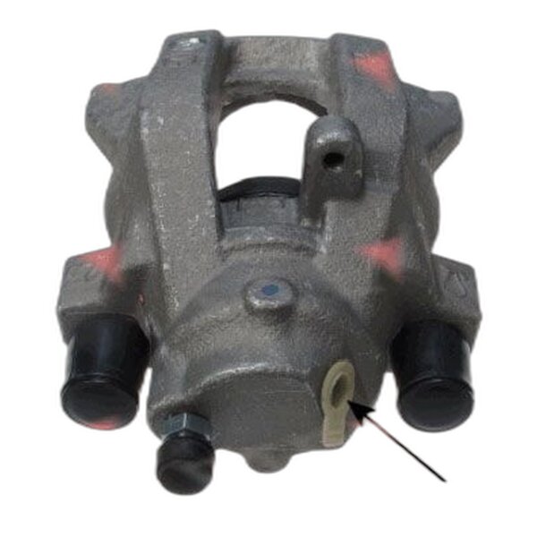 Brake caliper grip saddle Ø 42 mm aluminium grey FTE for e.g. MB S-CLASS