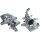 Brake caliper rear axle left parking brake Ø 42 mm FTE for e.g. OPEL MOVANO