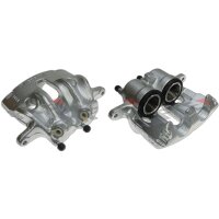 Brake caliper front axle left grip saddle 2 piston FTE...
