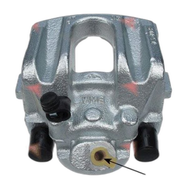 Bremssattel HA rechts Faustsattel Ø 46 mm Gusseisen grau FTE für BMW 5er