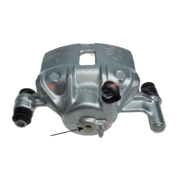 Brake caliper front axle right grip saddle Ø 51 mm FTE for HYUNDAI i10