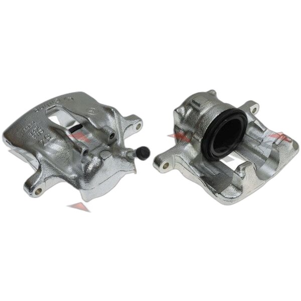 Brake caliper front axle left grip saddle Ø 54 mm cast iron grey FTE for MB 190