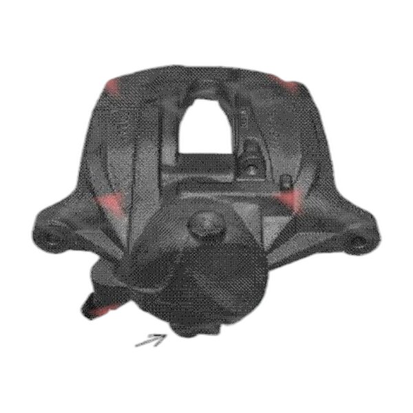 Bremssattel Vorderachse rechts Faustsattel Ø 60 mm FTE für u.a. MB E-KLASSE