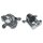 Brake caliper rear axle left grip saddle Ø 43 mm FTE for e.g. NISSAN QASHQAI