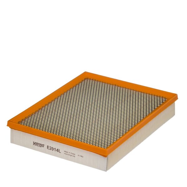 Air filter insert 298-236mm HENGST FILTER for FORD RANGER and others