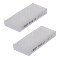 Pollen filter interior air-purifying 156-65mm 22mm HENGST...