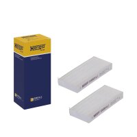 Pollen filter interior air-purifying 156-65mm 22mm HENGST...