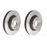 2 brake discs ventilated Ø 355 mm 32 mm BREMBO for...