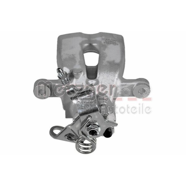 Brake Caliper rear right with locking METZGER for e.g. LANCIA YPSILON
