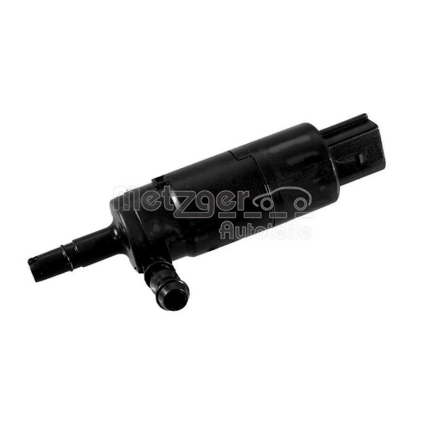 Front washer pump 12 V 2-pin METZGER for KIA SORENTO and others