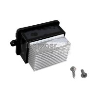 Resistor Interior Blower 6-pin 12 V METZGER for e.g....