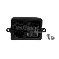 Resistor Interior Blower 6-pin 12 V METZGER for e.g....