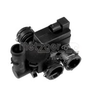 Coolant Control Valve 4-connections 2-pin METZGER for MB...
