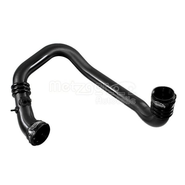 Charge Air Hose with clamp METZGER suitable for e.g. NISSAN INTERSTAR