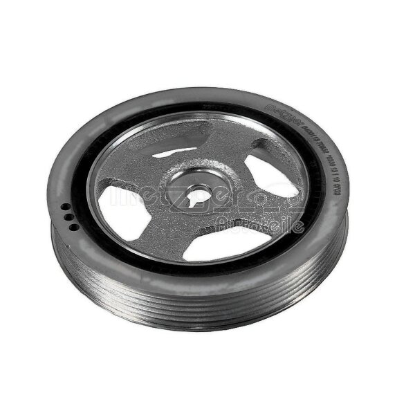 Belt Pulley Crankshaft Ø 146 mm 6 ribs METZGER for e.g. HYUNDAI i30