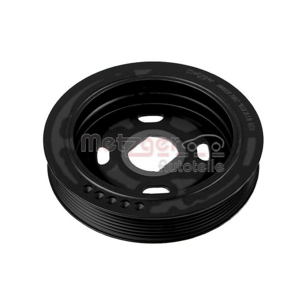 Riemenscheibe Kurbelwelle Ø 160 mm 7 Rippen METZGER für u.a. OPEL VIVARO
